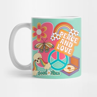 Hippie patches Mug